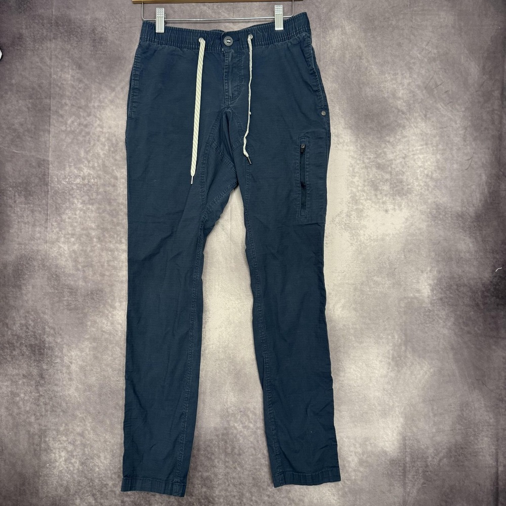 Vuori Pants‎ Mens XS Ripstop Drawstring Elastic Waist Zip Pocket Athletic Casual